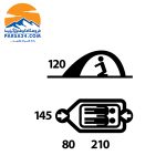 HUSKY BIZAM 2 CLASSIC چادر دو نفره هاسکی مدل