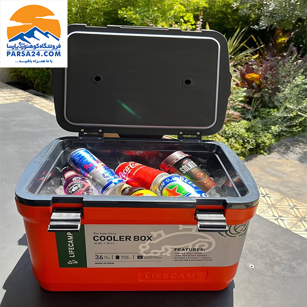 کول باکس 15 لیتر لایف کمپ کد 45840 LIFE CAMP