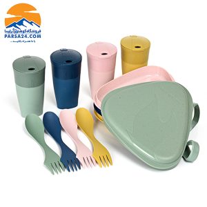 ست ظروف 4 نفره لایت مای فایر مدل EAT´N DRINK KIT BIO