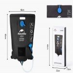 دوش سفری خورشیدی نیچرهایک 20 لیتری NATUREHIKE CAMPING SOLAR SHOWER BAG