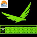 جدول سایزبندی کفش و صندل اسنوهاک