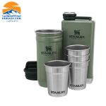 ست شات و بطری کتابی استنلی مدل shot glass + flask set