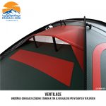 چادر 3 نفره هاسکی مدل فایتر HUSKY Fighter 3-4