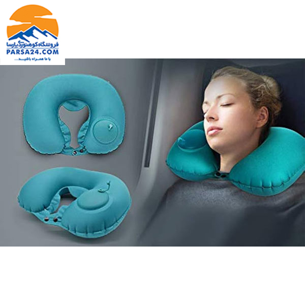 بالش بادی گردنی پمپی U شکل