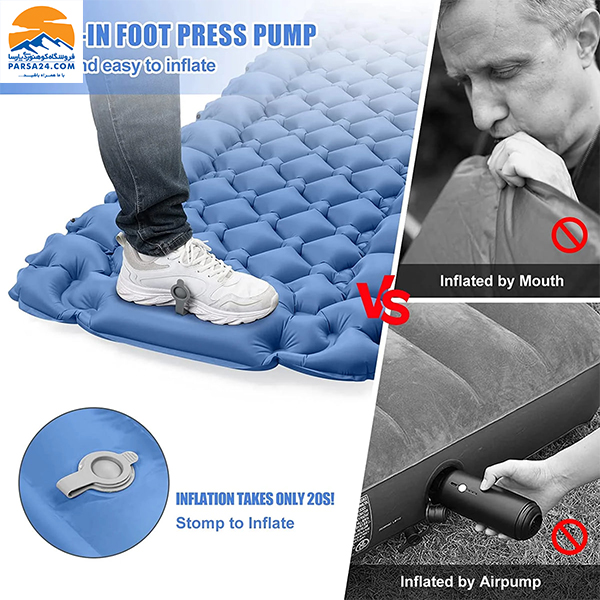 زیرانداز کیسه خواب بادی چانوداگ CHANODUG