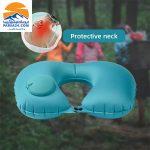 بالش بادی گردنی پمپی U شکل