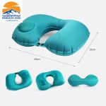 بالش بادی گردنی پمپی U شکل