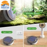 ریسه شارژی و چراغ کمپینگ مدل Solar Panel-20