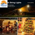 ریسه شارژی و چراغ کمپینگ مدل String light YD-2314