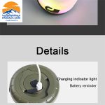 ریسه شارژی و چراغ کمپینگ مدل String light YD-2314