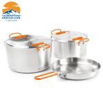 ست ظروف جی اس آی 4 نفره مدل Base Camper Medium