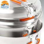 ست ظروف جی اس آی 4 نفره مدل Base Camper Medium