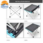 میز آلومینیومی کینگ هایک KING HIKE مدل HK008