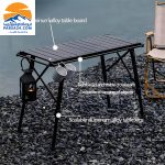 میز آلومینیومی کینگ هایک KING HIKE مدل HK018